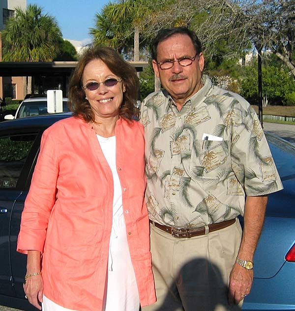 Pat & Ed in Florida, 2006.