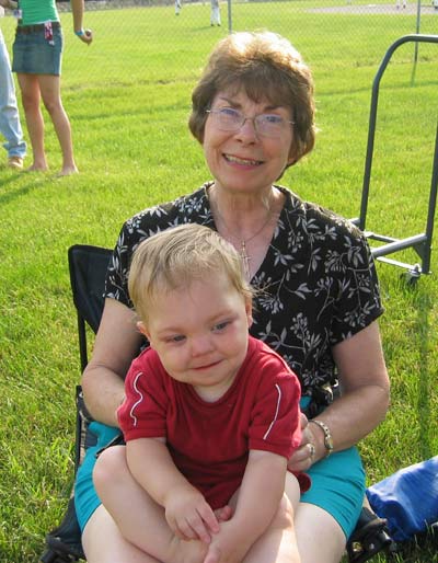 2005 with Grandma Barbara Phillips.