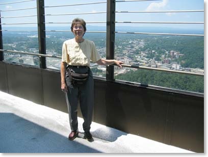 Barbara on Mountain Tower