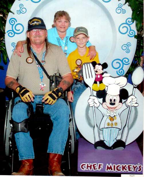 Summer 2004, Disney World.