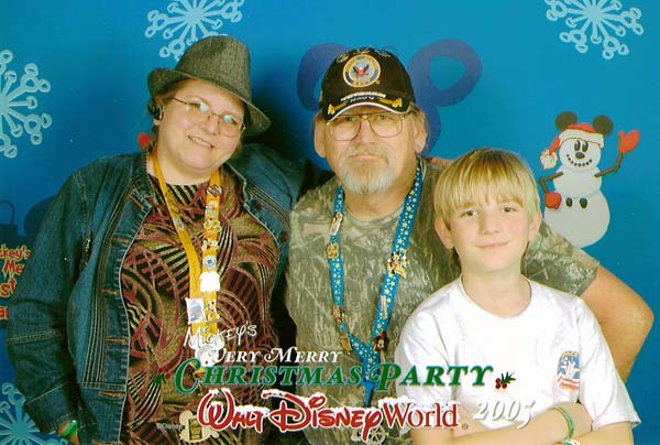 Christmas 2005, Disney World.