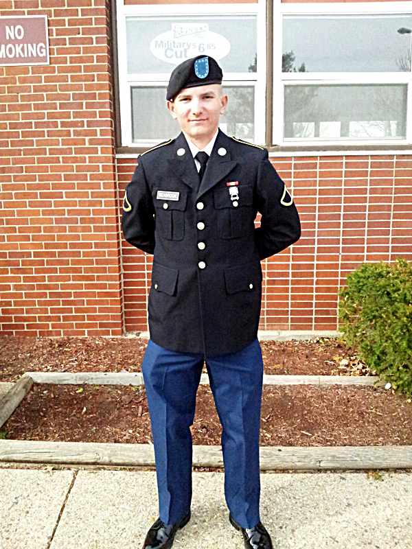 December 2012, Army grad.